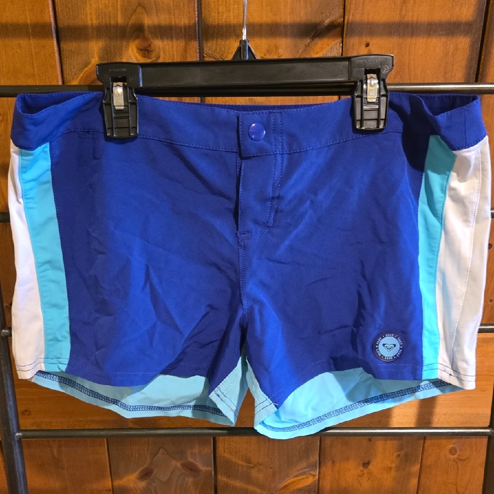 Roxy Purple And Blue Board Shorts